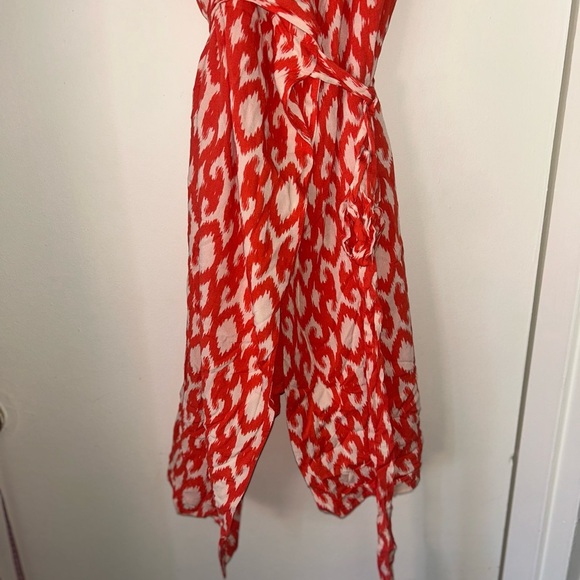 GAP maternity Red and White V-Neck Sundress - Picture 3 of 5